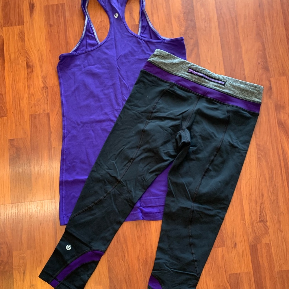 Lululemon set run inspire leggings 6